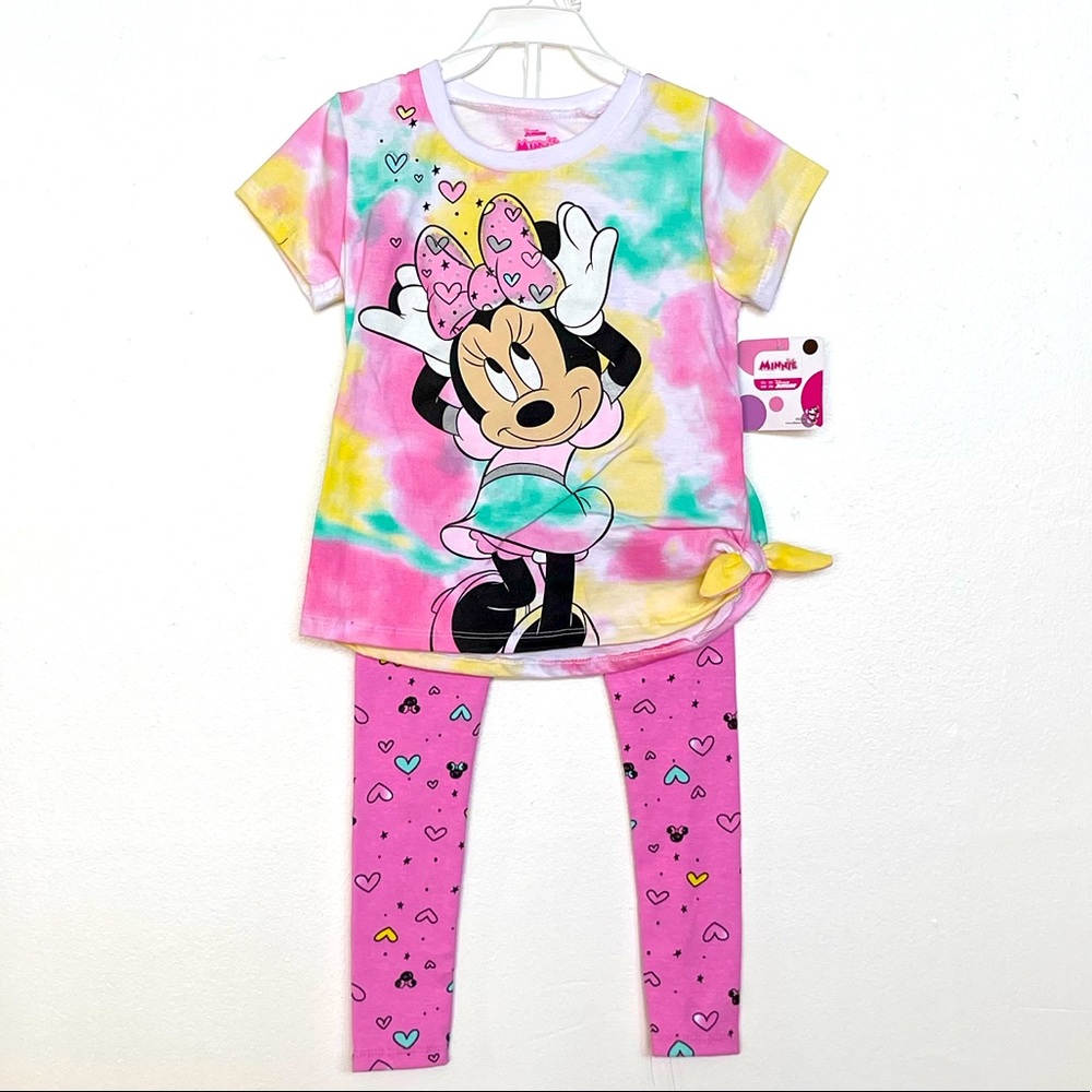 Minnie Mouse shirt and legging set